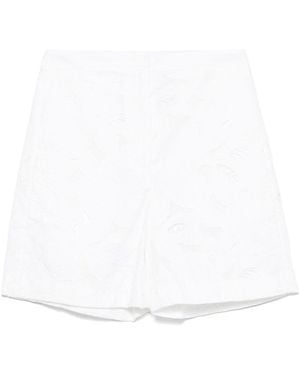 BOSS Cotton Shorts - White