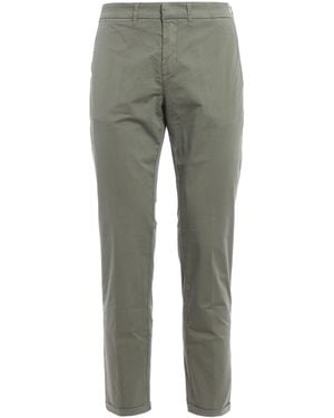 Fay Slim-Fit Trousers - Grey