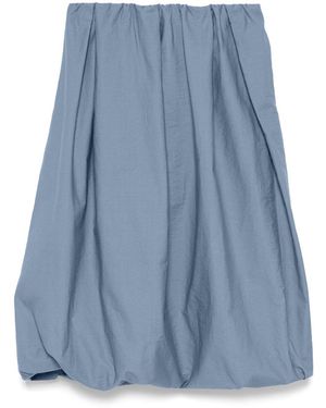 Brunello Cucinelli Gonna Midi Plissé - Blu