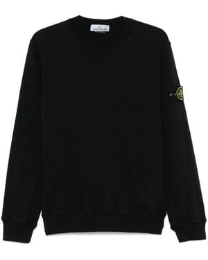 Stone Island Felpa Girocollo - Nero