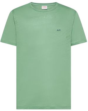 Sun 68 T-Shirt Logo - Verde