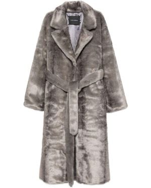 Thelaurent Faux Fur Coat - Grey