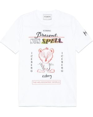 Iceberg Cotton T-Shirt - White