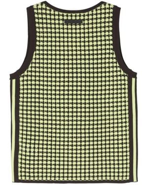 Adidas by Wales Bonner Tank Top With Logo - Yellow