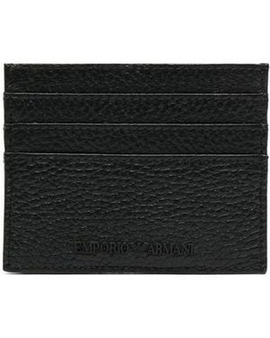 Emporio Armani Credit Card Case - Black