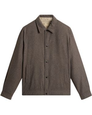 Woolrich Keating Wool Blend Shirt Jacket - Brown