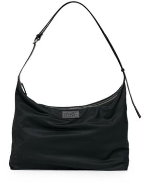 MM6 by Maison Margiela Nylon Crossbody Bag - Black