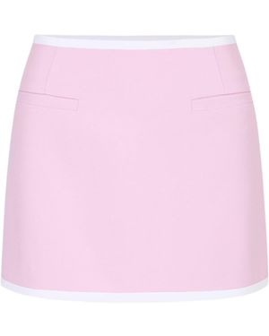 Iceberg Low-Waisted Mini Skirt - Pink