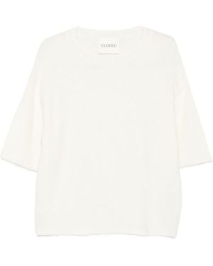 Closed Maglione Girocollo - Bianco