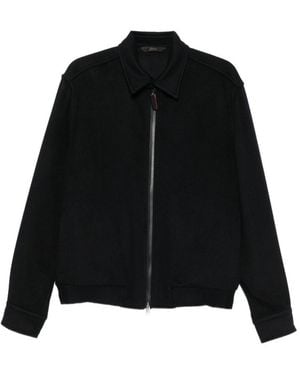 Brioni Cashmere Overshirt - Black