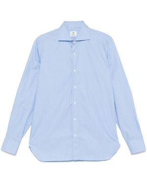 Luigi Borrelli Napoli Popeline Shirt - Blue