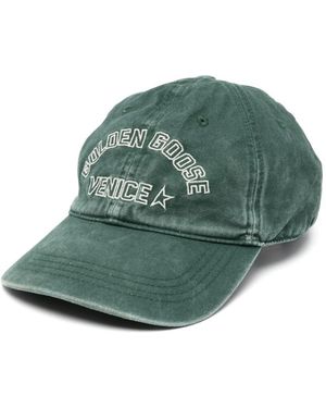 Golden Goose Logo Baseball Cap - Green