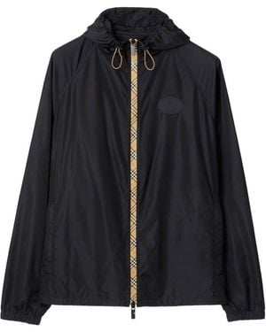 Burberry Nylon Blouson Jacket - Black