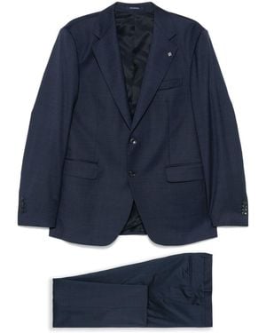 Tagliatore Complete With Brooch Detail - Blue