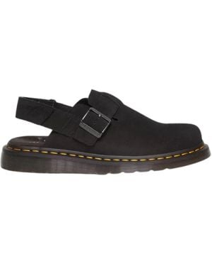 Dr. Martens Mule Jorge Ii Suede - Black