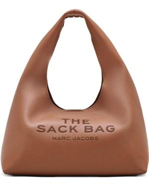 Marc Jacobs The Sack Leather Handbag - Brown