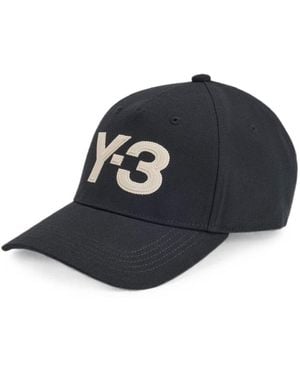 Y-3 Cappellino Da Baseball Logo - Nero