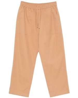 Maison Kitsuné Cotton Trousers - White