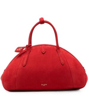 Alaïa Purse Small Leather Handbag - Red