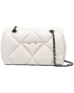 Emporio Armani Pochette Con Catena - Bianco