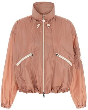 Moncler Marmacy Nylon Blouson Jacket - Pink