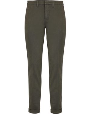 Fay Capri Model Trousers - Grey