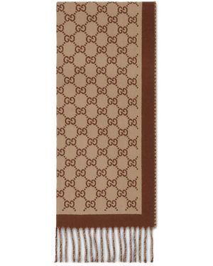 Gucci Sciarpa - Marrone