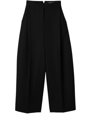 Jacquemus Wool Balloon Trousers By - Black