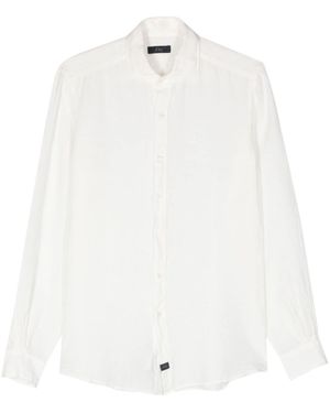 Fay Shirt French Collar - White