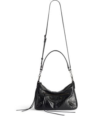 Balenciaga Le City Moto Bag - Black