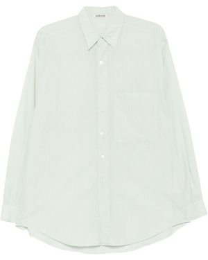 AURALEE Camicia Di Cotone - Bianco