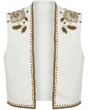 Scarlett Poppies Wolverine Gilet - White