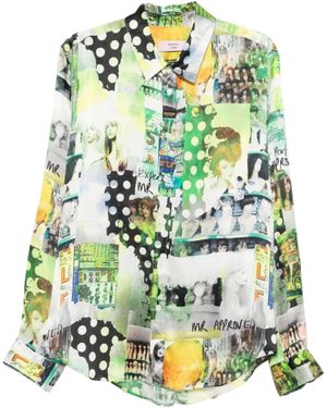 Martine Rose Printed Shirt - Green