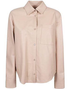 Loewe Paula's Ibiza Leather Shirt - Natural