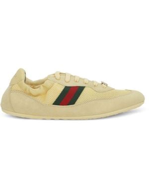 Gucci Shift Trainers - Metallic