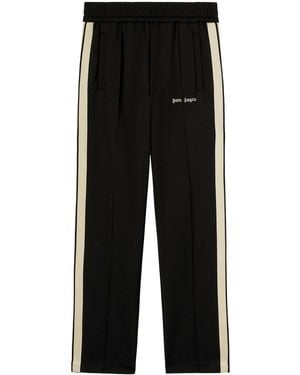 Palm Angels Tracksuit Trousers With Logo - Black
