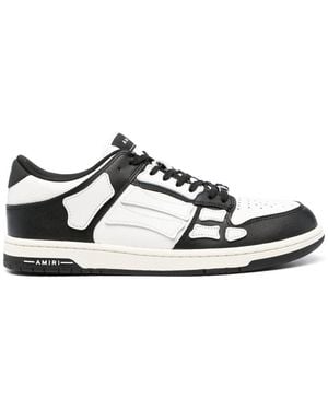 Amiri Leather Trainer - White