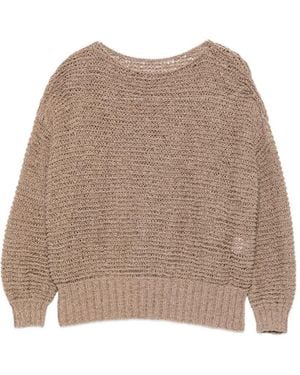 Base London Cotton Blend Jumper - Natural