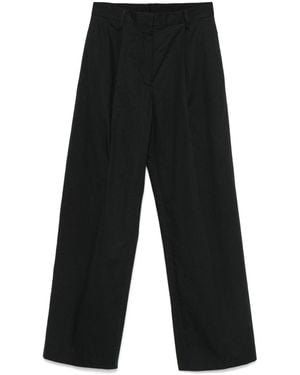 Dries Van Noten Portias Cotton Trousers - Black