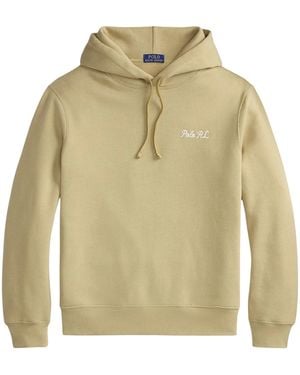 Polo Ralph Lauren Polo Bear Fleece Hoodie By - White