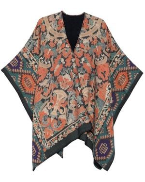 Pierre Louis Mascia Poncho - Multicolore