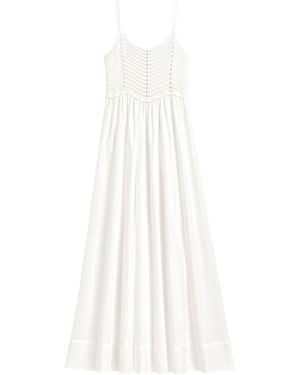 Jucca Crochet Dress - White