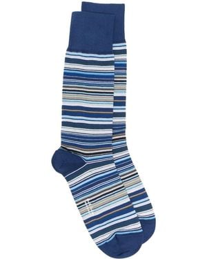 Paul Smith Sock Signature Strp - Blue