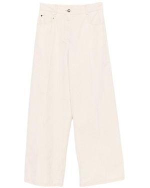 forte_forte Denim Cotton Jeans - White