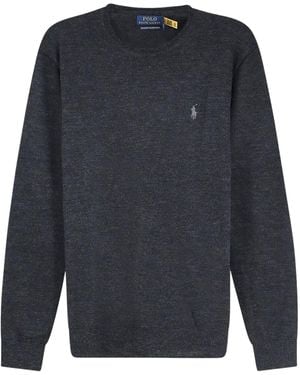 Polo Ralph Lauren Pony Embroidered Jumper - Blue