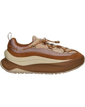 Moon Boot Trainers Cow Suede Polyester - Brown