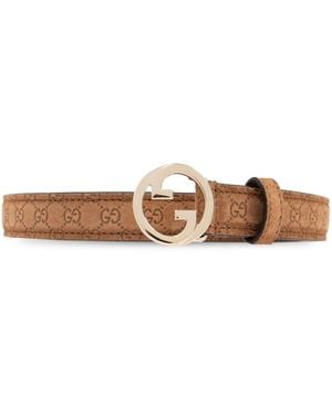 Gucci Cintura Blondie - Marrone