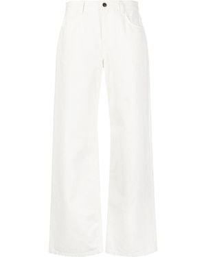 The Row Eglitta Cotton Jeans - White