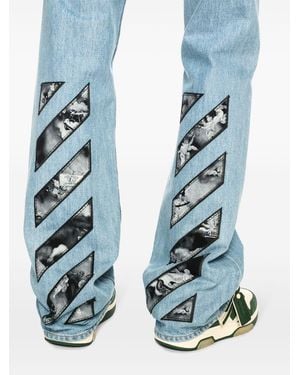 Off-White c/o Virgil Abloh Fresh Jeans - Blue