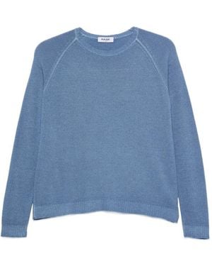 Base London Wool And Cashmere Crewneck Jumper - Blue
